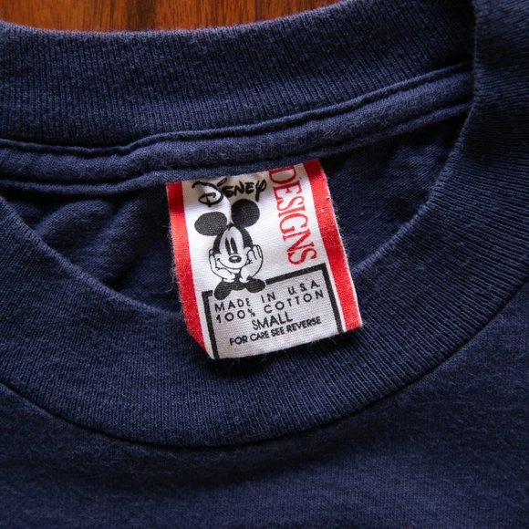 Vintage 90s Walt Disney Designs Mickey Mouse Tee - Picture 2 of 3